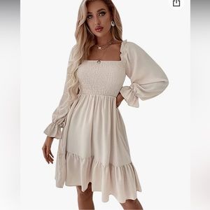 Women’s Smocked Flowy A-Line Dress ✨